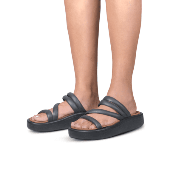 Ladies - J Slides Sandal - BLACK - Image 2