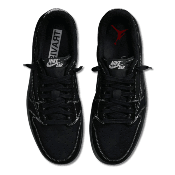 Travis Scott Air Jordan 1 Low "Black Phantom" - Image 4