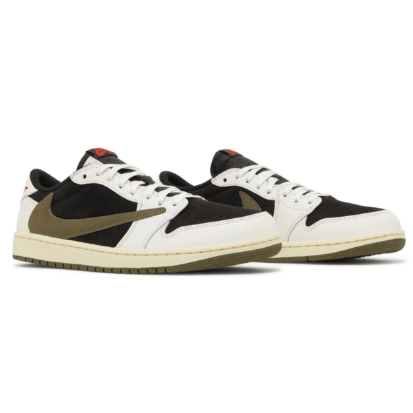 Travis Scott Air Jordan 1 Low "Medium Olive" - Image 2