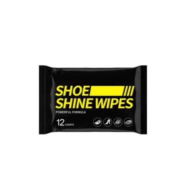 Shoe Shine & Cleaning Wipes – 12pcs Pack