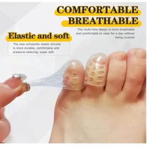 Transparent Gel Toe Protectors (10 pcs)