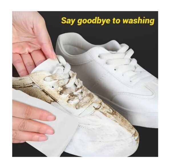 Shoe Shine & Cleaning Wipes – 12pcs Pack - Image 4