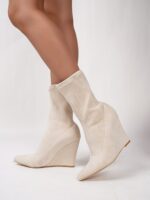 Women Stretch Calf Boots - Champ - Image 5