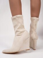 Women Stretch Calf Boots - Champ - Image 3