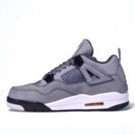 Nike Air Jorden 4 Retro - Gray - Image 3