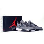 Nike Air Jorden 4 Retro - Gray - Image 6