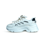 Ladies Chunky Shoe Black - Image 2