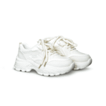 Ladies Chunky Shoe Full Cream - Image 2
