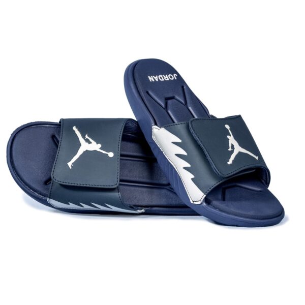 Nike Jordan Hydro 5 Adjust Slide Navy Blue & White
